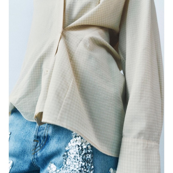 Multi-Positional checkered shirt - Picture 4 of 6